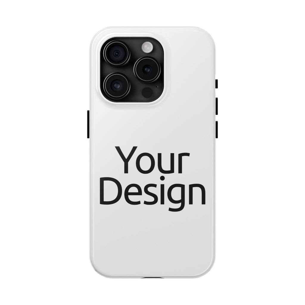Custom Phone Case, Tough Impact-Resistant Protective Cover with Your Photo or Design, Fits iPhone 11-18 and Samsung Galaxy S21-S26