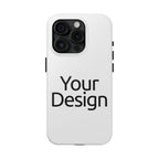 Custom Phone Case, Tough Impact-Resistant Protective Cover with Your Photo or Design, Fits iPhone 11-18 and Samsung Galaxy S21-S26