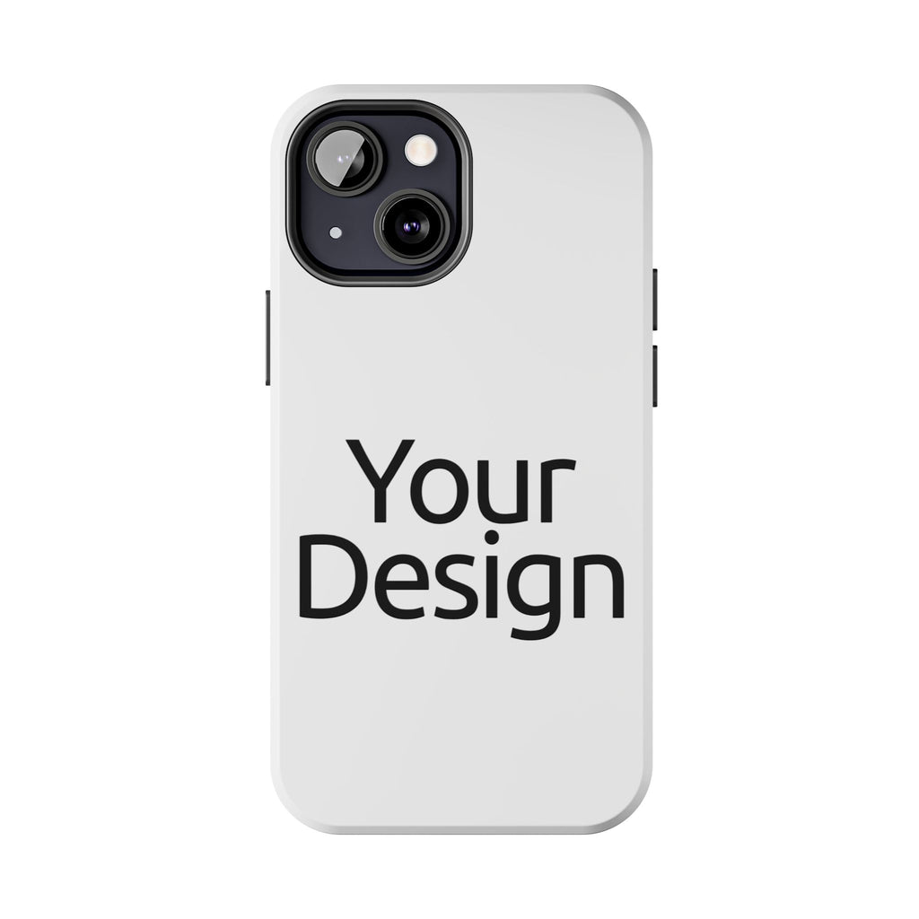 Custom Phone Case, Tough Impact-Resistant Protective Cover with Your Photo or Design, Fits iPhone 11-18 and Samsung Galaxy S21-S26