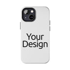Custom Phone Case, Tough Impact-Resistant Protective Cover with Your Photo or Design, Fits iPhone 11-18 and Samsung Galaxy S21-S26