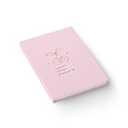 Pink Cherry "Sweet Steps Ahead" Ruled Journal