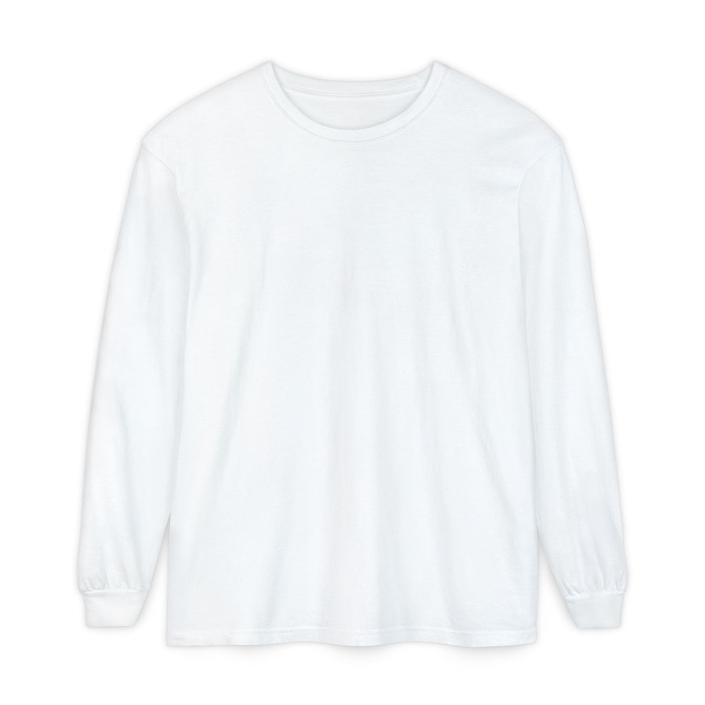 Long Sleeve T-Shirt — "Soft Plans Club" Cute Cloud Graphic