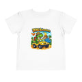 Dino Adventure Toddler Tee — Cute Dinosaur Jeep Graphic Shirt