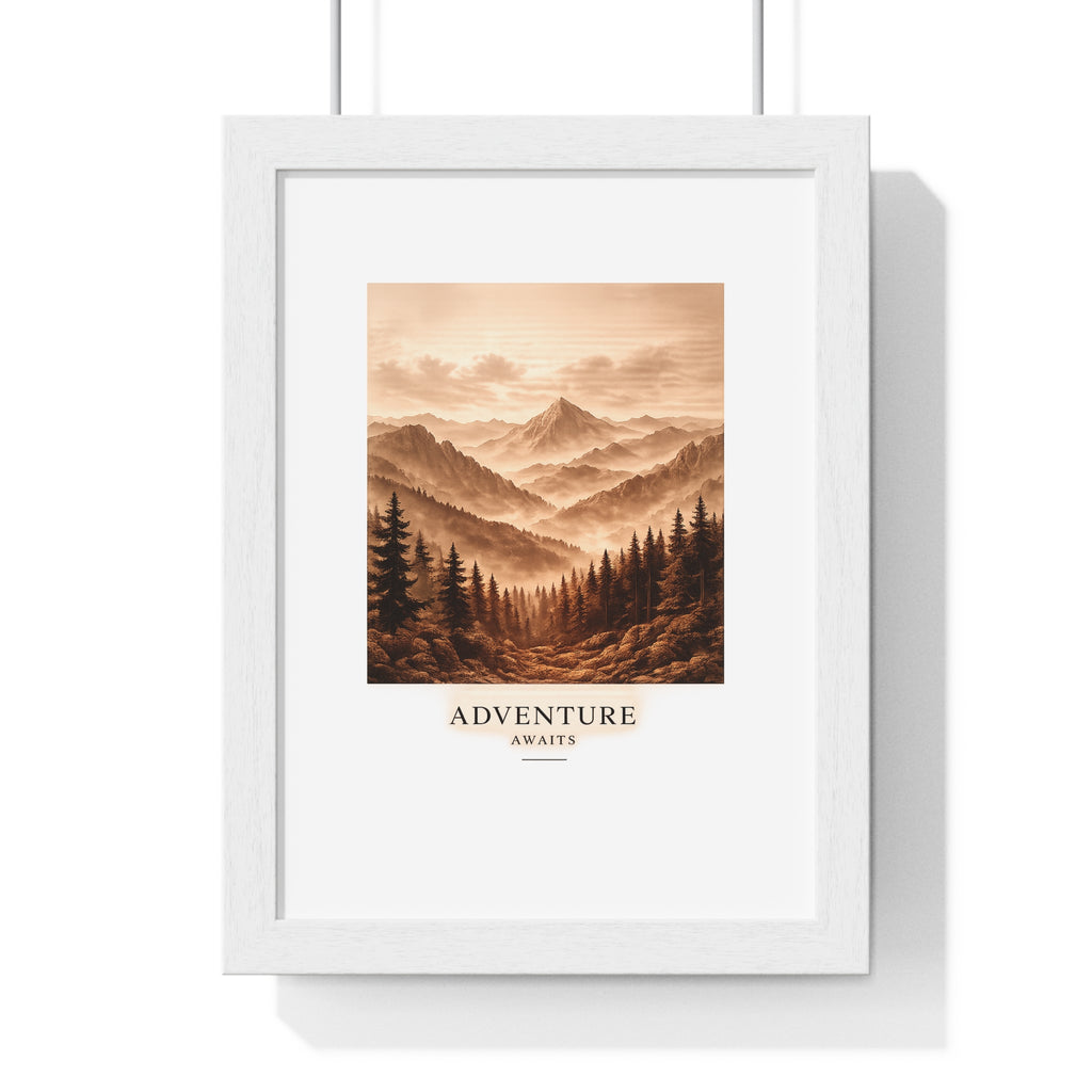 Vertical Framed Poster