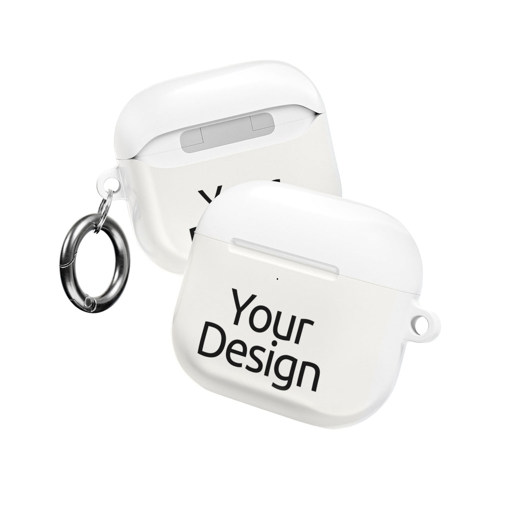 Custom AirPods Case, Personalized Hard Protective Cover with Your Photo or Design, Gift for Him or Her, Fits AirPods Pro