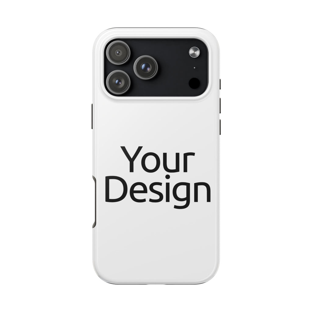 Custom Phone Case, Tough Impact-Resistant Protective Cover with Your Photo or Design, Fits iPhone 11-18 and Samsung Galaxy S21-S26