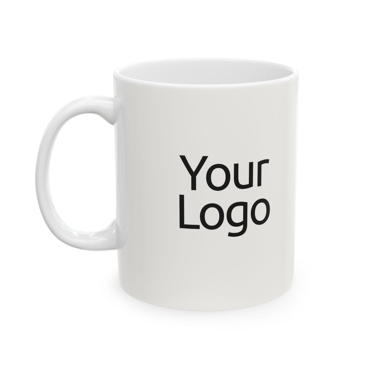 Custom Ceramic Coffee Mug, Glossy White Finish, Personalized Gift for Home and Office, 11oz or 15oz