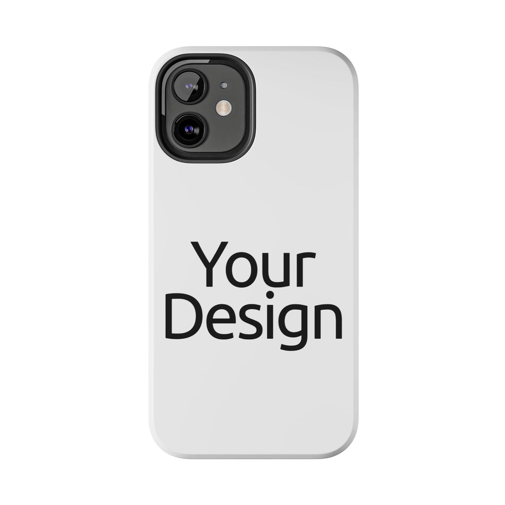 Custom Phone Case, Tough Impact-Resistant Protective Cover with Your Photo or Design, Fits iPhone 11-18 and Samsung Galaxy S21-S26
