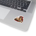 Christmas Cozy Sticker - Hot Cocoa, Lantern & Holiday Books Kiss-Cut Vinyl