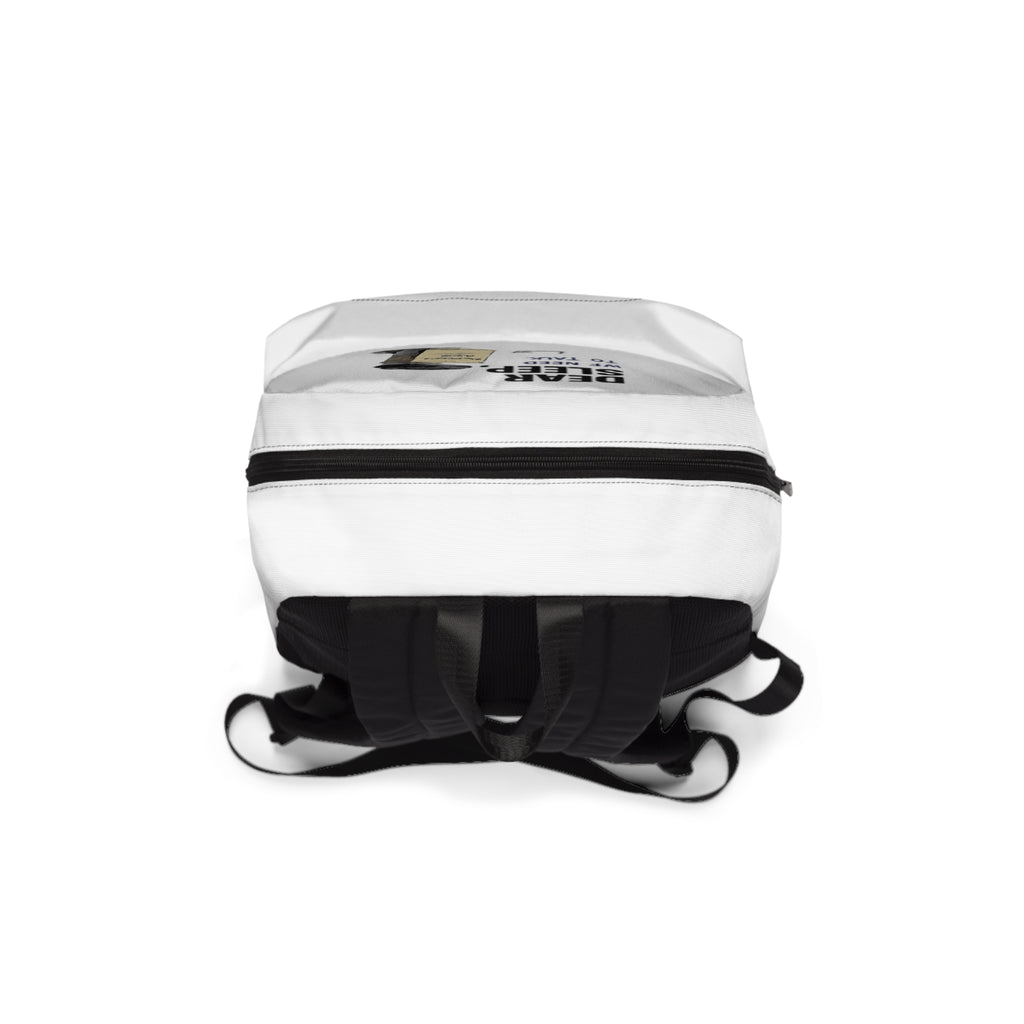 Backpack — "Dear Sleep, We Need to Talk" Coffee & Sleep Humor Backpack