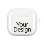 Custom AirPods Case, Personalized Hard Protective Cover with Your Photo or Design, Gift for Him or Her, Fits AirPods Pro