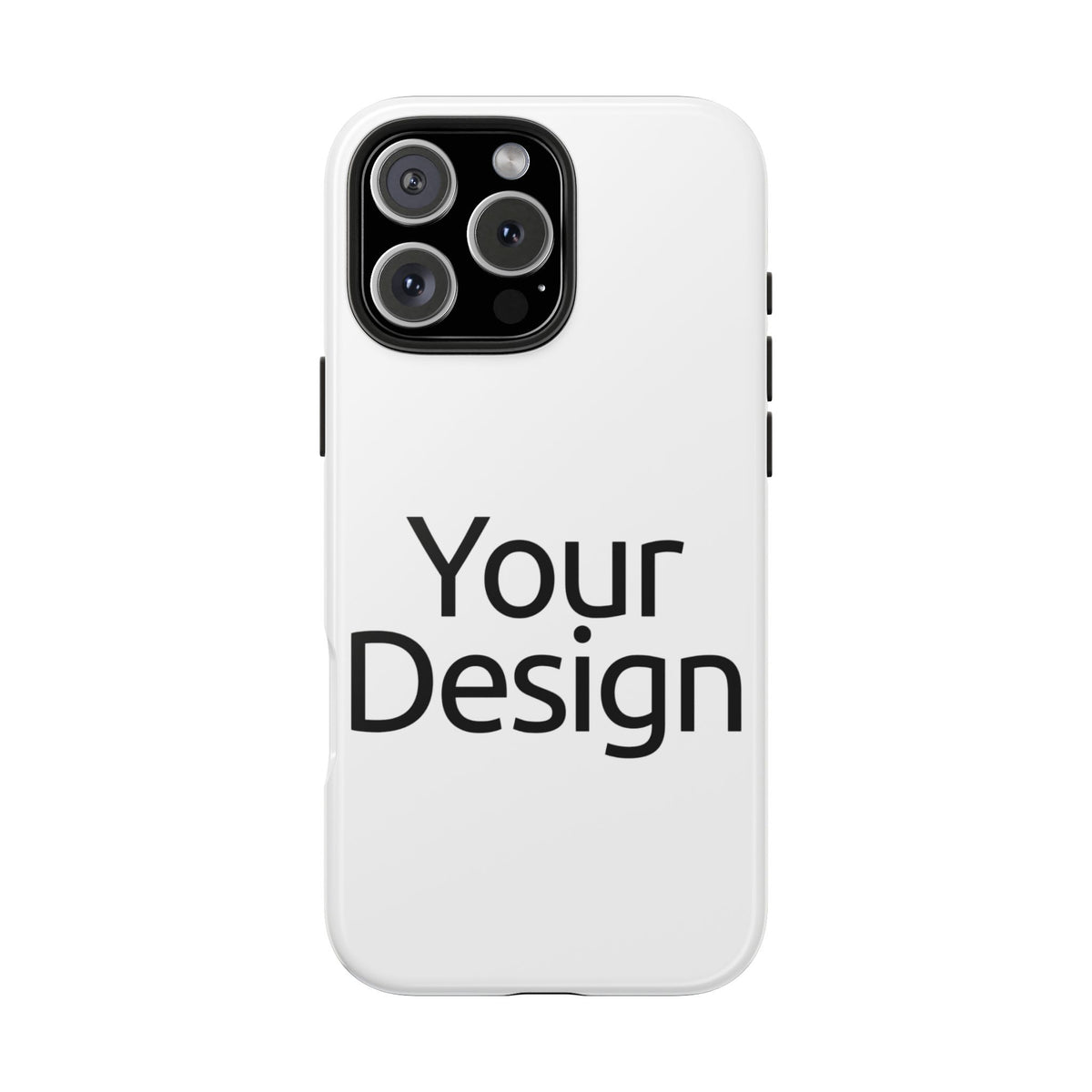 Custom Phone Case, Tough Impact-Resistant Protective Cover with Your Photo or Design, Fits iPhone 11-18 and Samsung Galaxy S21-S26