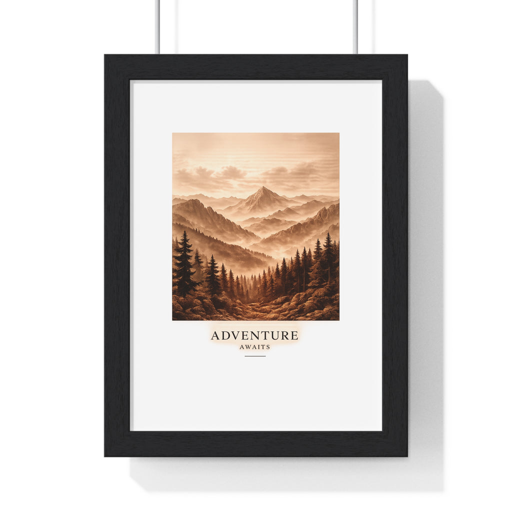 Vertical Framed Poster