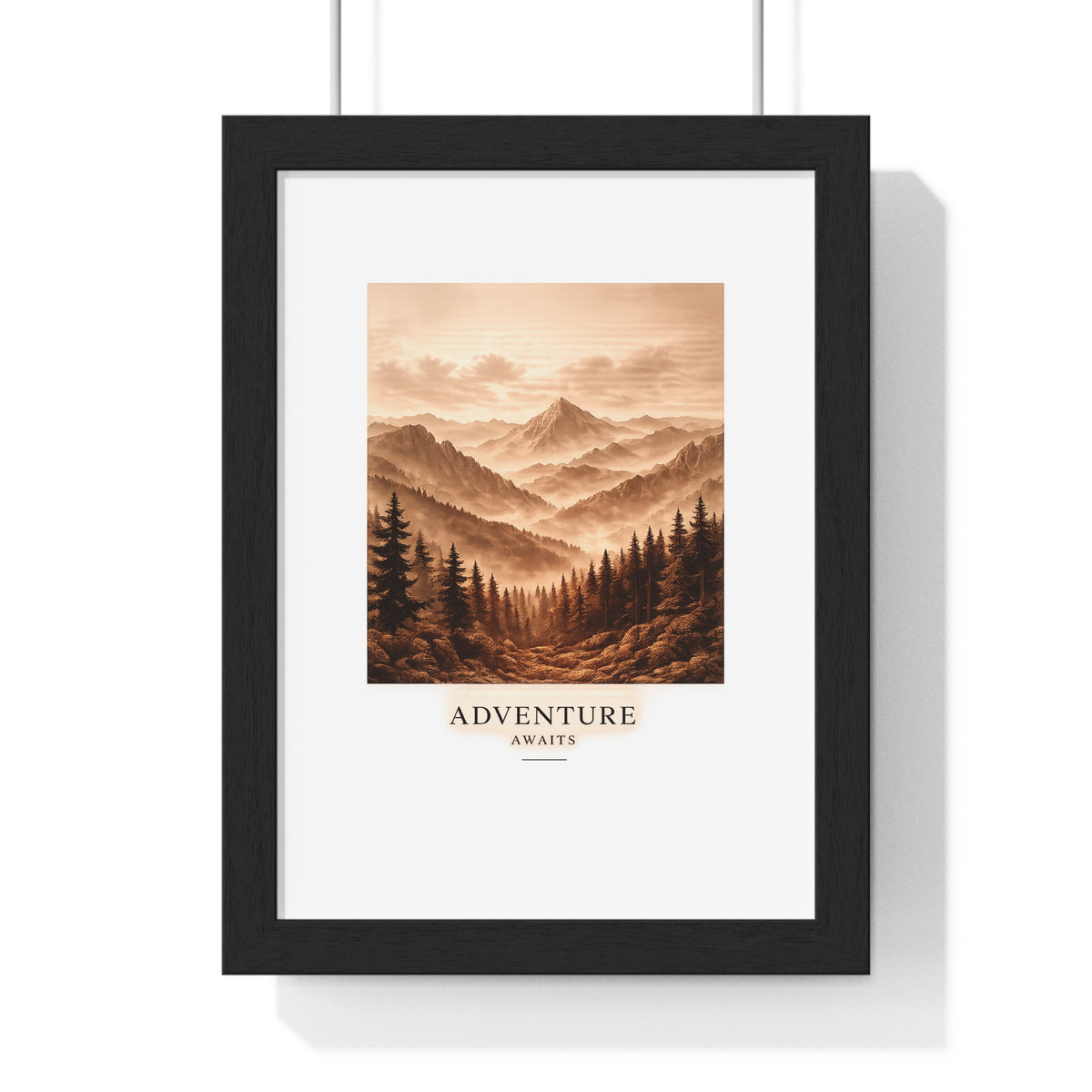 Vertical Framed Poster