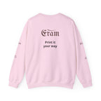 Crewneck Sweatshirt — 'Eram' Gothic Logo Print