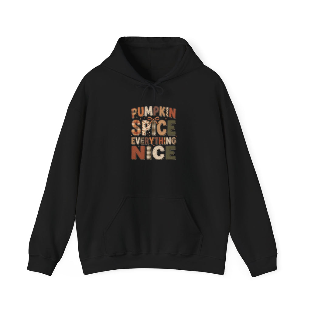 Personalize Fall Hoodie, custom Pumpkin Spice Hoodie, Fall vibes,  Everything Nice Hoodie | Fall Autumn Slogan Sweatshirt