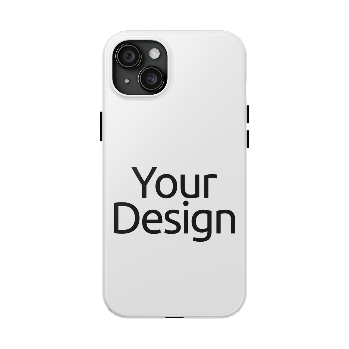Custom Phone Case, Tough Impact-Resistant Protective Cover with Your Photo or Design, Fits iPhone 11-18 and Samsung Galaxy S21-S26