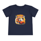 Toddler Racing Champion Tee — Kids Car Race Graphic T‑Shirt