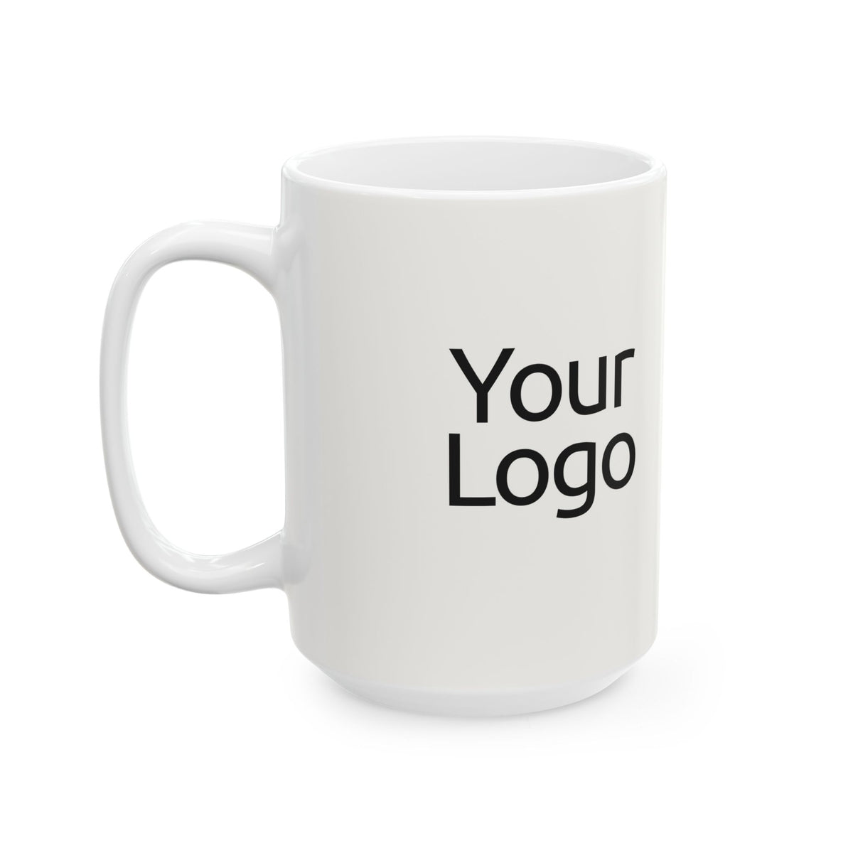 Custom Ceramic Coffee Mug, Glossy White Finish, Personalized Gift for Home and Office, 11oz or 15oz
