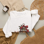 Cozy Holiday Lantern Christmas Sweatshirt — Vintage Winter Scene Crewneck