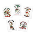Greeting Cards — 5-Pack Funny Christmas Cards (Goose Claus, Mistletoe Honker, Elf Workshop Supervisor, Too Cute to Be [...]