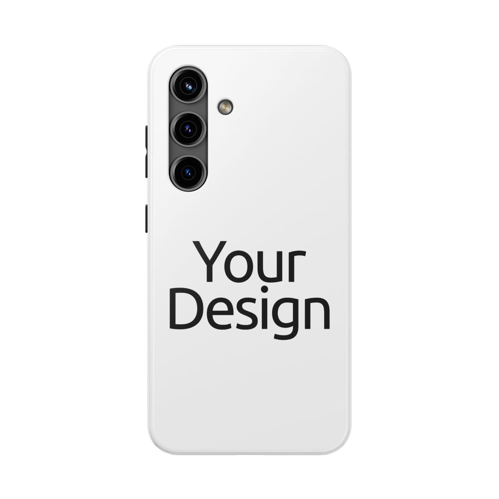 Custom Phone Case, Tough Impact-Resistant Protective Cover with Your Photo or Design, Fits iPhone 11-18 and Samsung Galaxy S21-S26