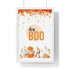 Pumpkin Patch Poster | Vertical Framed Poster, Fall Wall Art