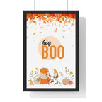 Pumpkin Patch Poster | Vertical Framed Poster, Fall Wall Art