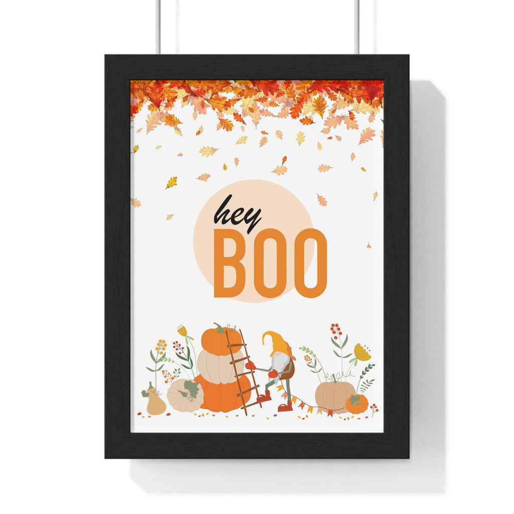 Pumpkin Patch Poster | Vertical Framed Poster, Fall Wall Art