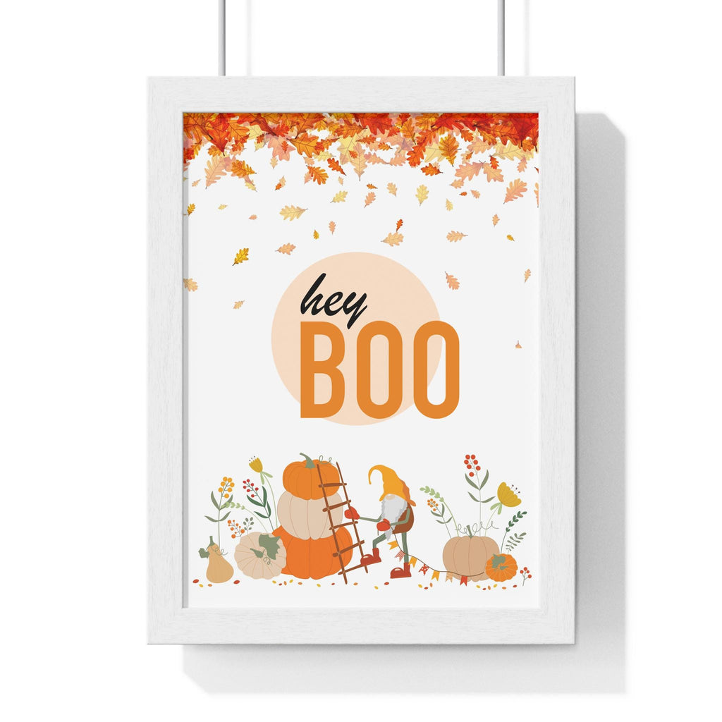 Pumpkin Patch Poster | Vertical Framed Poster, Fall Wall Art